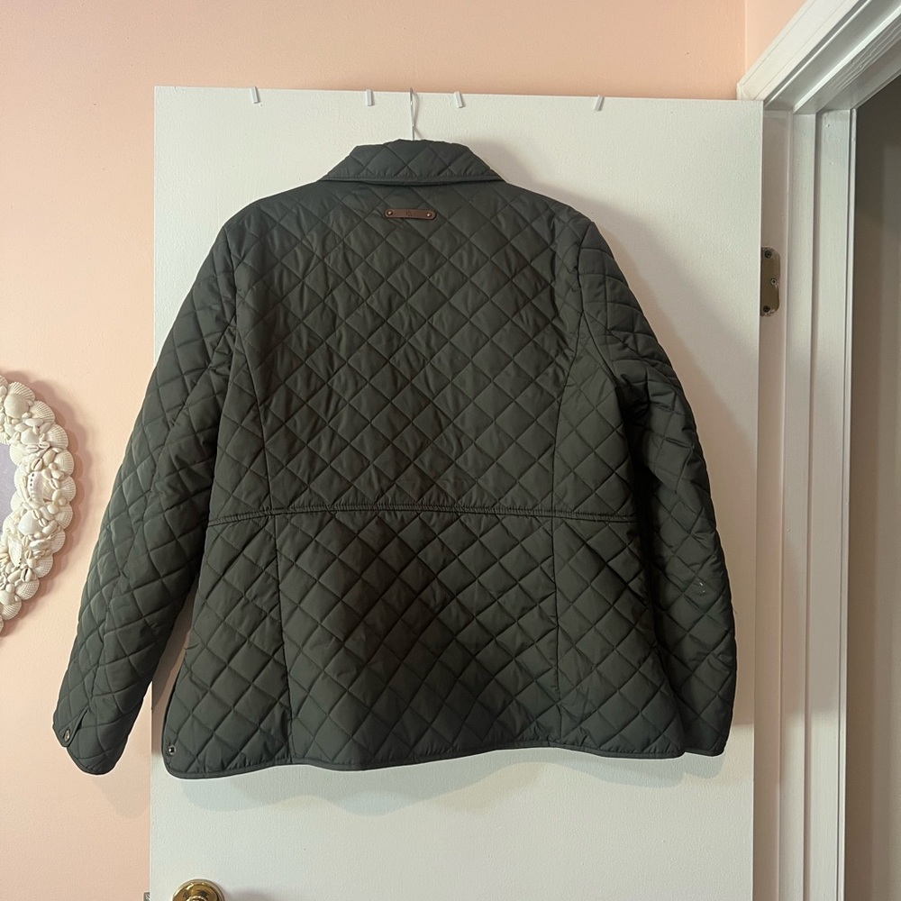 Ralph Lauren Women's Quilted Jacket - Olive - Picture 2 of 3